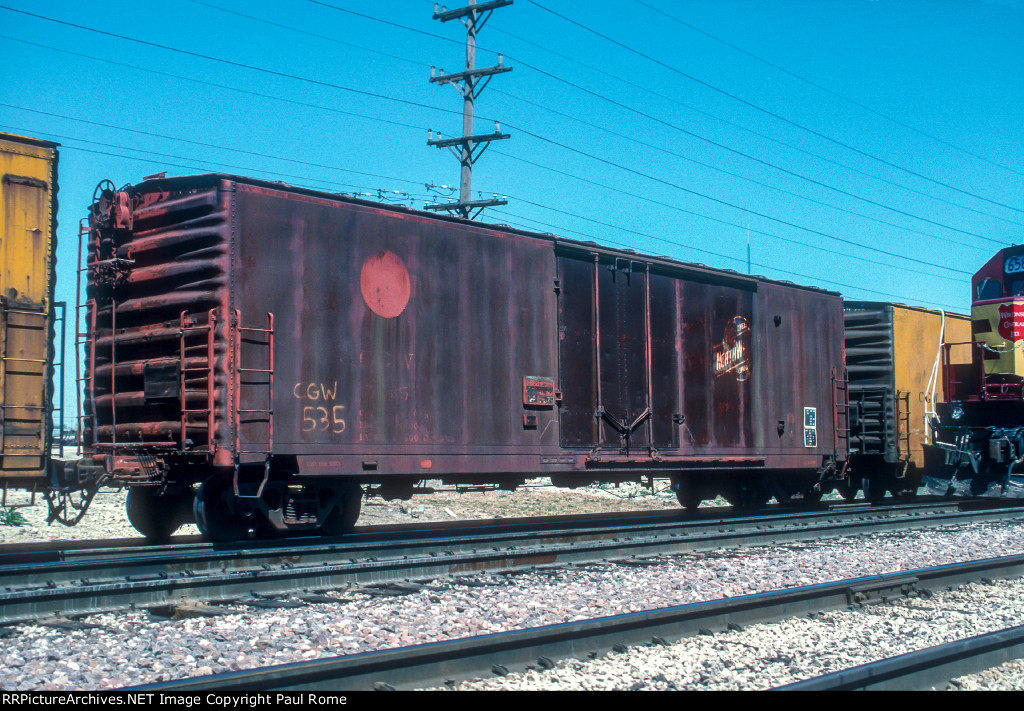 CGW 535, 50-ft plug door box car